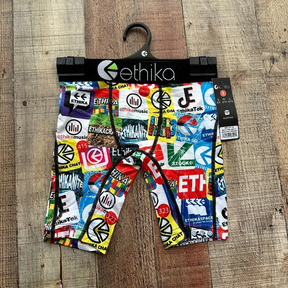 Ethika App Store kids boxer briefs -S